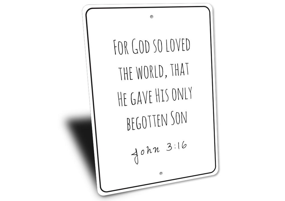 Bible Verse Sign