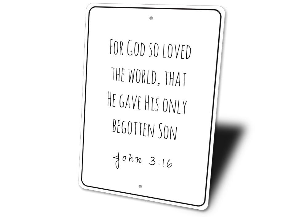 Bible Verse Sign