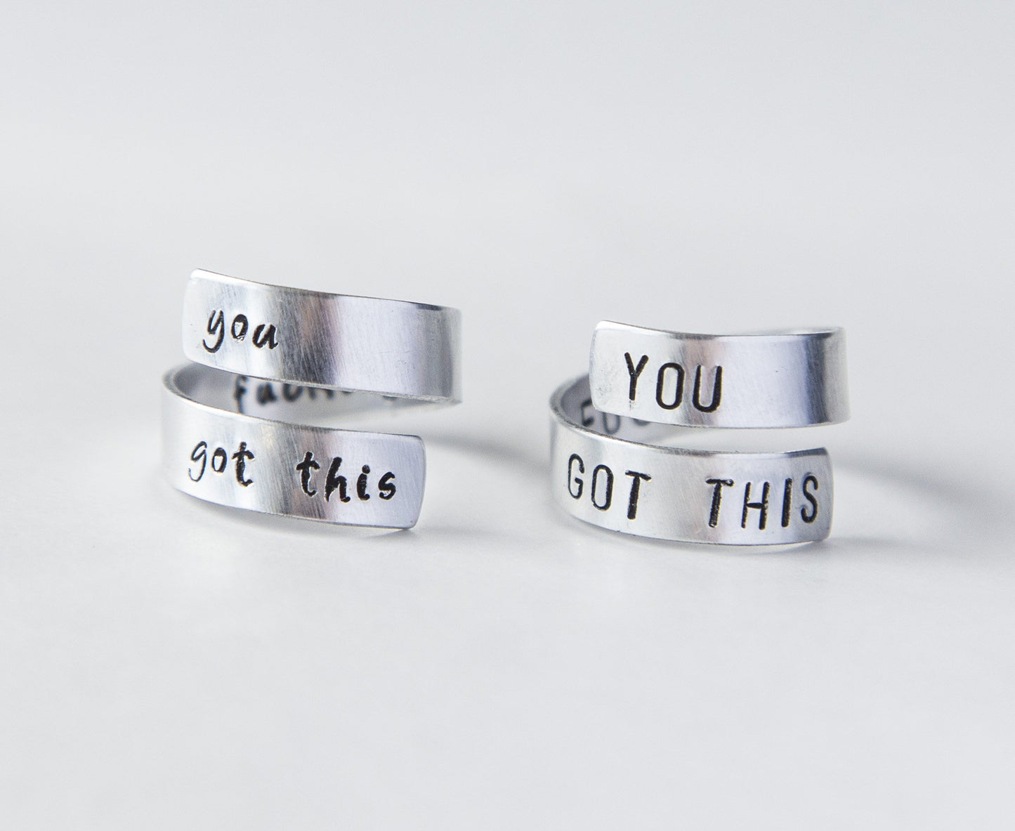 You Got This Twist Ring Motivational Wrap Ring