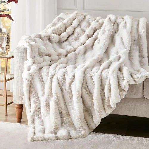 Frost Fox Fluffy Soft Blankets